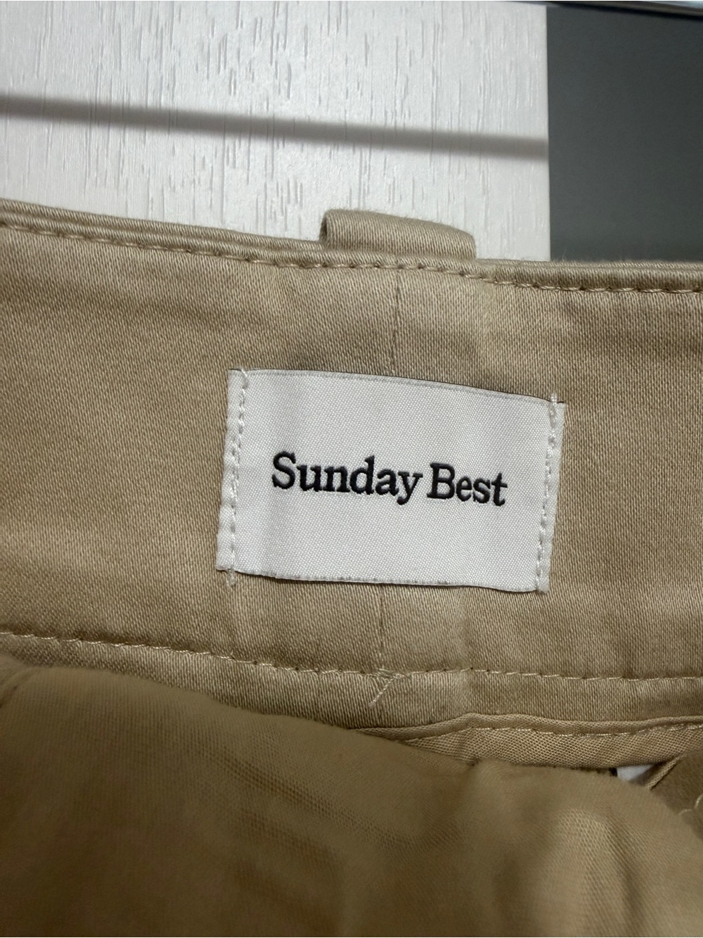 Aritzia Sunday Best Rider Skirt Tan - Picture 5 of 10